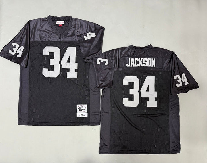 Bo Jackson Las Vegas Raiders Official NFL Mitchell & Ness Jersey