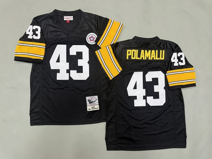 Troy Polamalu Pittsburgh Steelers Official NFL Mitchell & Ness Jersey