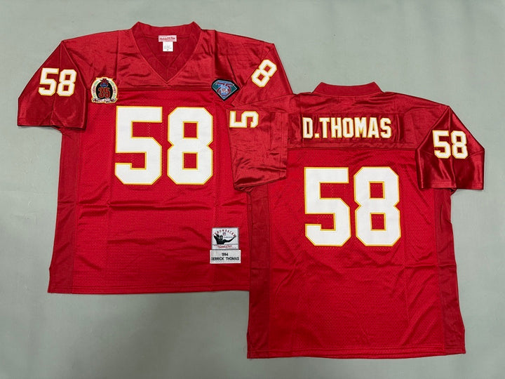 Derrick Thomas Kansas City Chiefs 1994 Official NFL Mitchell & Ness Jersey