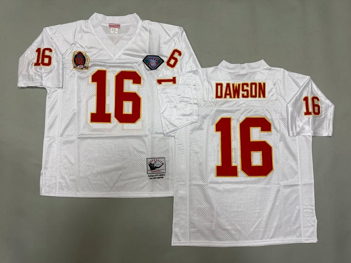 Len Dawson Kansas City Chiefs Official NFL Mitchell & Ness Jersey