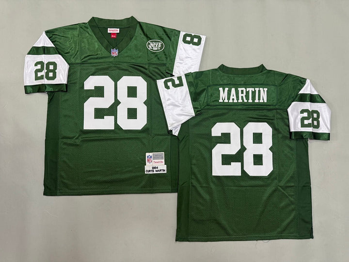 Curtis Martin New York Jets 2004 Official NFL Mitchell & Ness Jersey