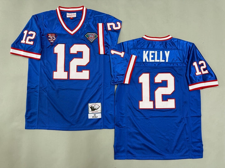 Jim Kelly Buffalo BIlls 1994 Official NFL Mitchell & Ness Jersey
