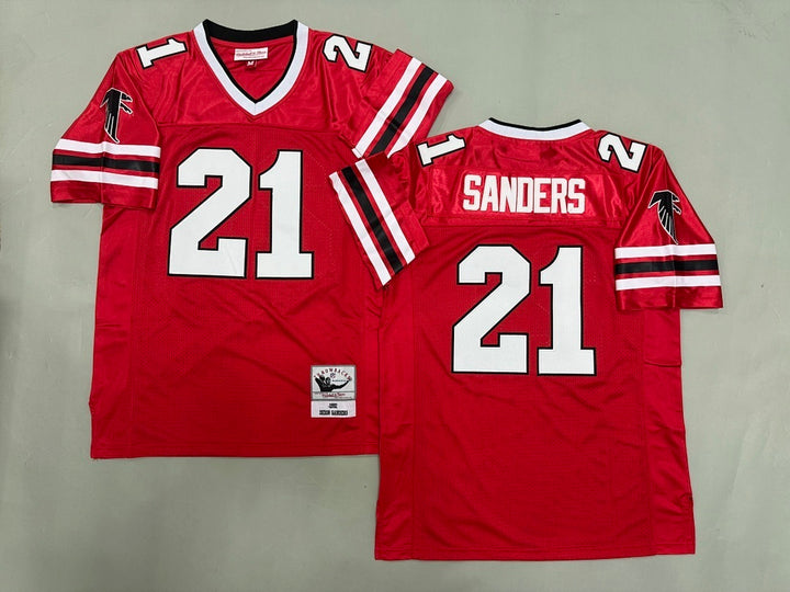 Deion Sanders Atlanta Falcos 1992 Official NFL Mitchell & Ness Jersey