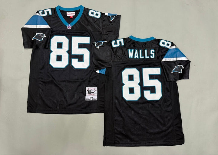 Wesley Walls Carolina Panthers 1996 Official NFL Mitchell & Ness Jersey