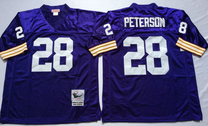 Adrian Peterson Minnesota Vikings Official NFL Mitchell & Ness Jersey