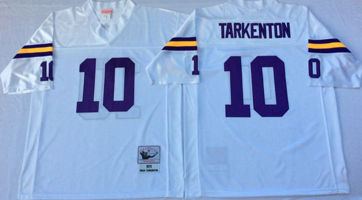 Fran Tarkenton Minnesota Vikings 1975 Official NFL Mitchell & Ness Jersey