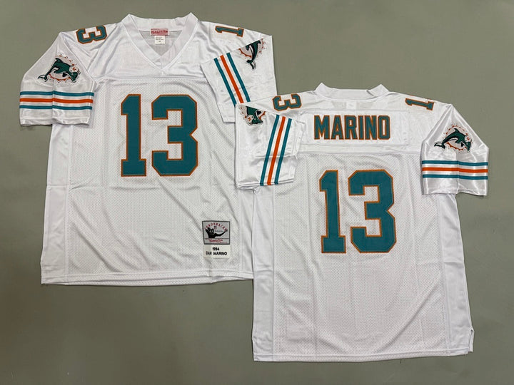 Dan Marino Miami Dolphins 1994 White Official NFL Mitchell & Ness Jersey