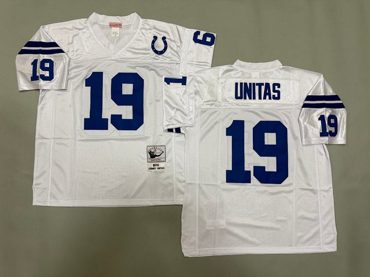 Johnny Unitas Indianapolis Colts 1970 Official NFL Mitchell & Ness Jersey
