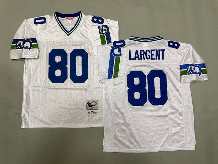 Steve Largent Seattle Seahawks Official NFL Mitchell & Ness Jersey