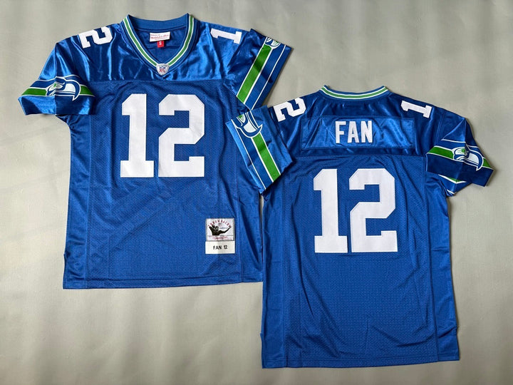 Fan 12 Seattle Seahawks Official NFL Mitchell & Ness Jersey