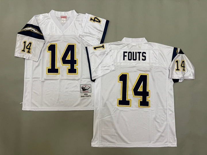 Dan Fouts Los Angeles Chargers 1984 Official NFL Mitchell & Ness Jersey