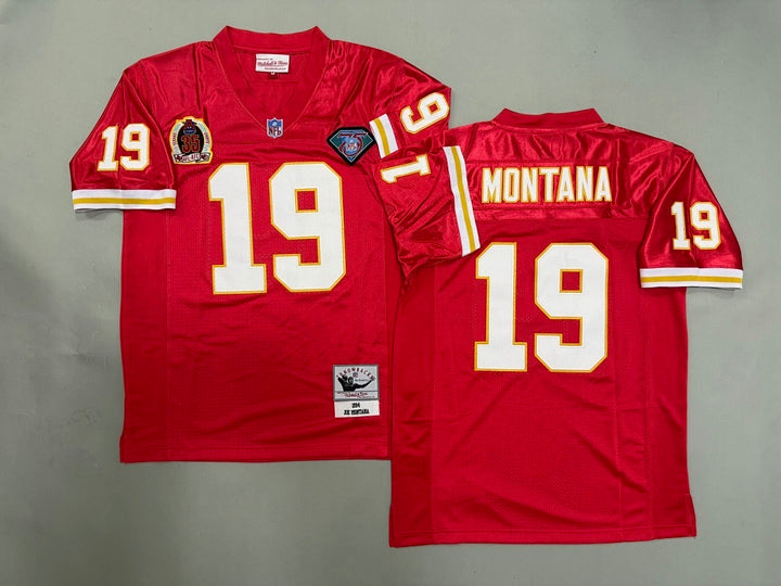 Joe Montana Kansas City Chiefs 1994 Official NFL Mitchell & Ness Jersey