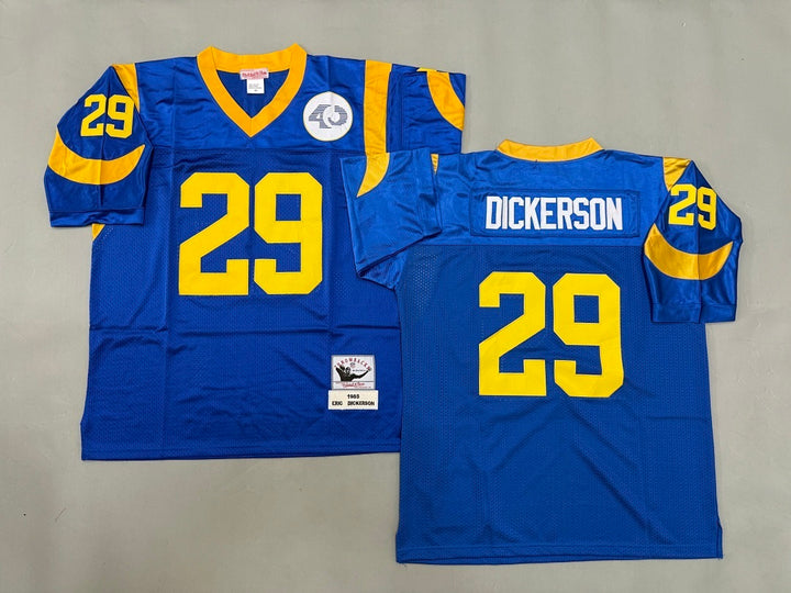 Eric Dickerson Los Angeles Rams 1985 Official NFL Mitchell & Ness Jersey