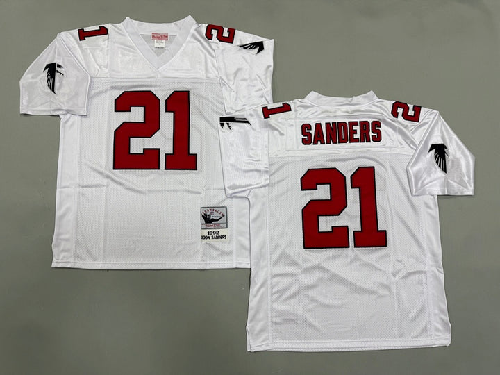 Deion Sanders Atlanta Falcos 1992 Official NFL Mitchell & Ness Jersey