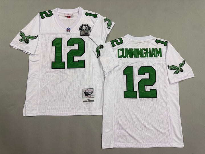 Randall Cunningham Philadelphia Eagles 1990 Official NFL Mitchell & Ness Jersey
